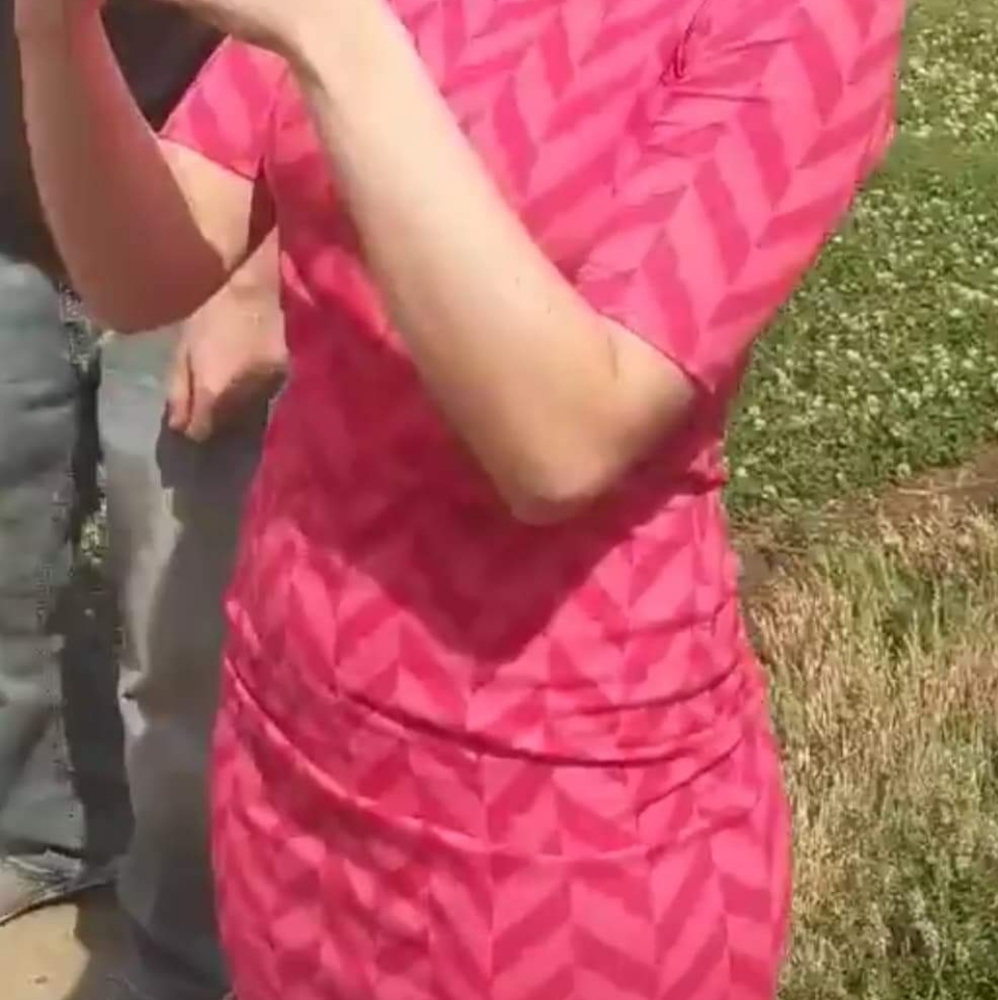 ISO pink julia dress